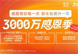 30位大眾車主獲“新車免費開一年”福利