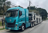 未势能源氢能重卡在巴西完成全链路示范运营