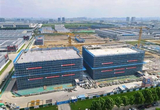 合肥市肥西紫云湖汽车产业基地项目施工建设