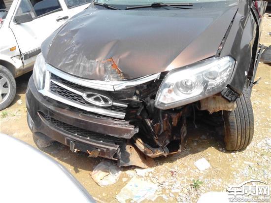 奇瑞瑞虎5正面撞击气囊未弹开