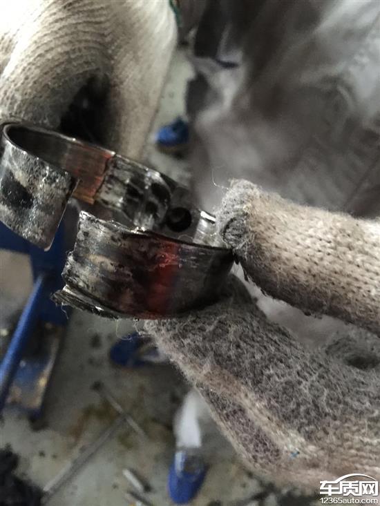 长安福特蒙迪欧发动机曲轴磨损严重