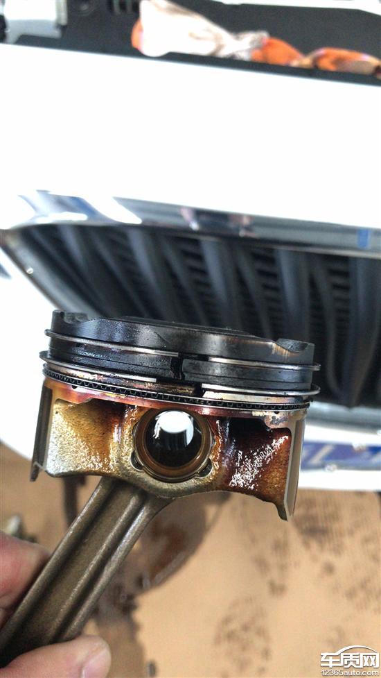 别克威朗发动机活塞爆裂要求更换总成
