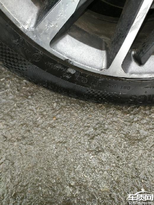 宝骏730马牌轮胎漏气严重存在安全隐患