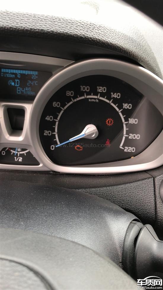 长安福特翼搏变速箱无法加速故障灯亮