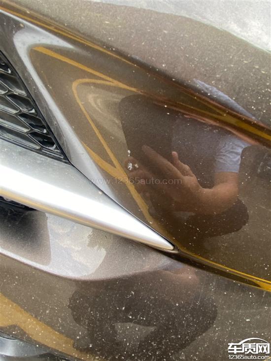 东风日产逍客漆面掉漆存在质量问题
