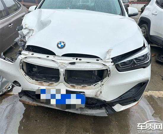 华晨宝马x1车辆事故前侧气帘及气囊均未弹出