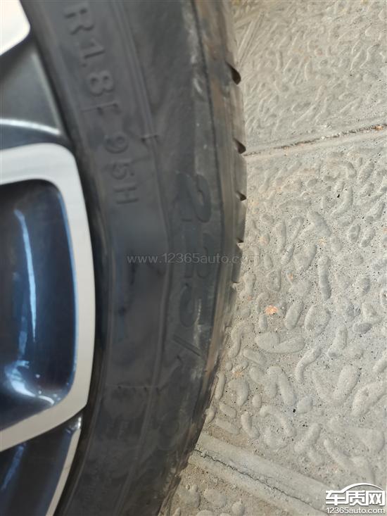 一汽大众捷达vs7玲珑轮胎有鼓包的现象