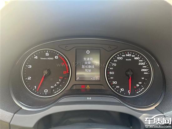 一汽奥迪a3变速箱机电单元故障 不升挡