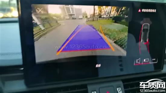 一汽奥迪Q5L车机死机黑屏 电路故障