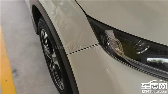 东风本田XR-V前杠出现裂缝 希望更换