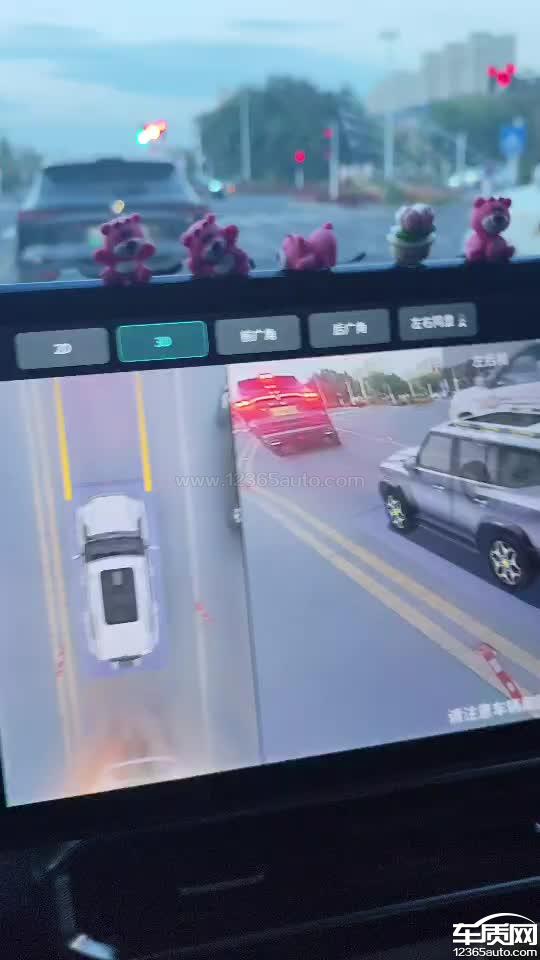 捷途旅行者车机全景影像画面扭曲