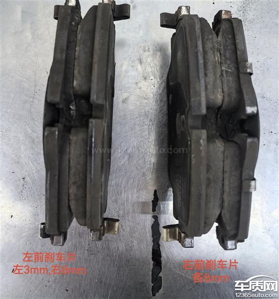 华晨宝马X3<em>车</em>辆前<em>刹车</em><em>片</em>报警异常磨损