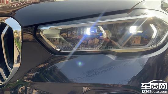 华晨宝马X5激光大灯C字形灯条不亮