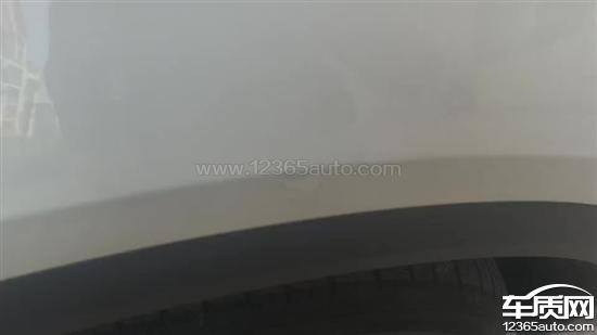 一汽大众T-ROC探歌韩泰轮胎开裂严重