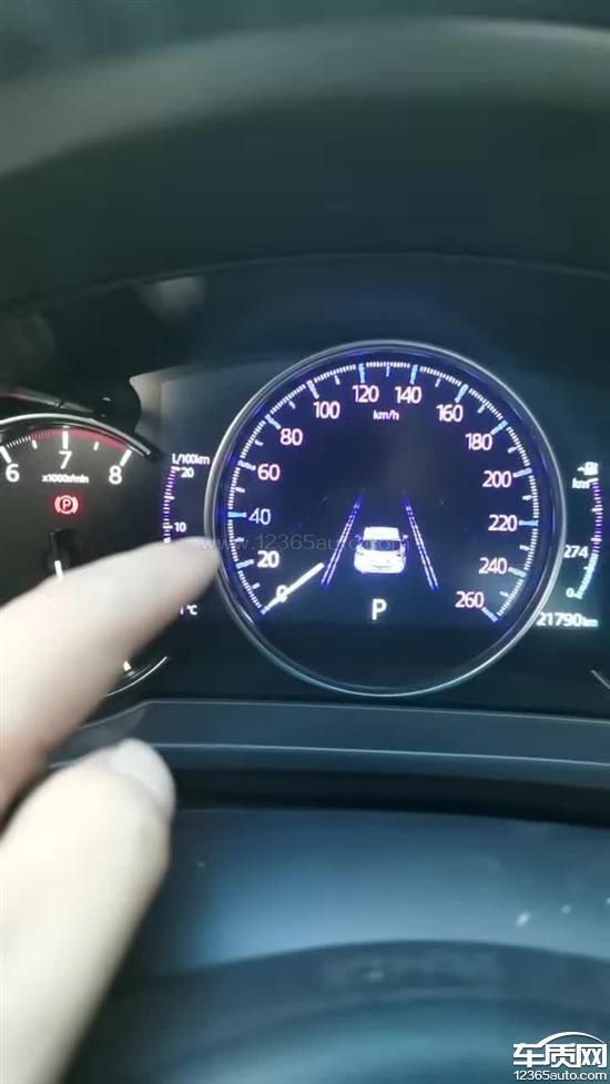 长安马自达CX-5车辆仪表显示颜色异常