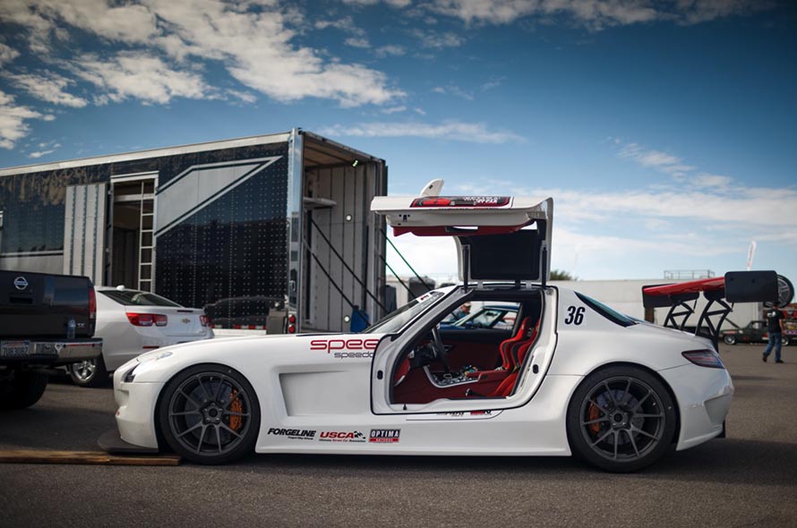 终极鸥翼王子奔驰slsamg改装案例