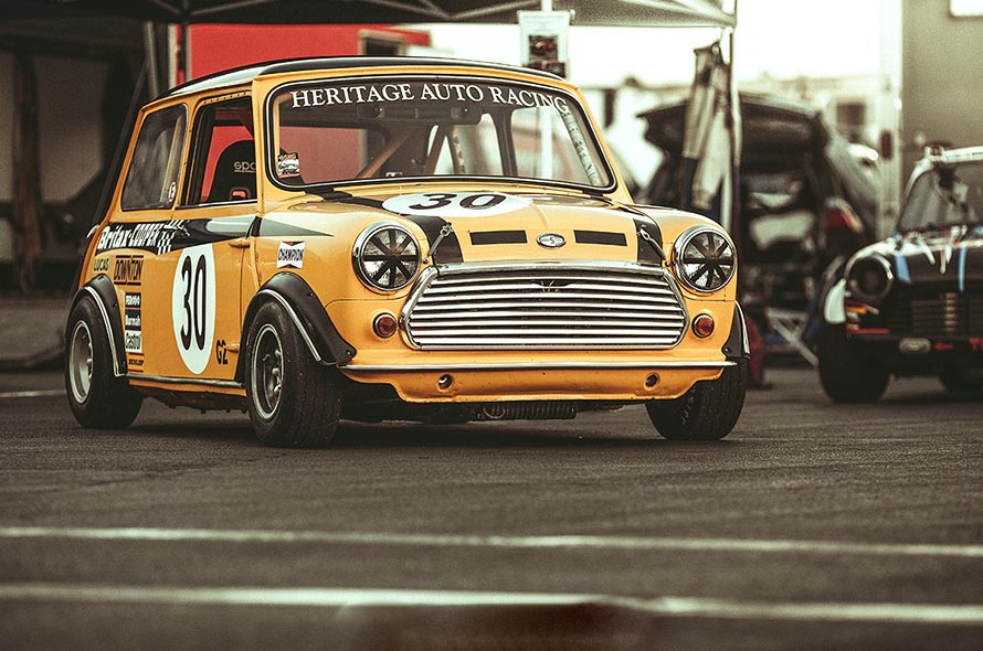 回到60年代 经典mini cooper赛车