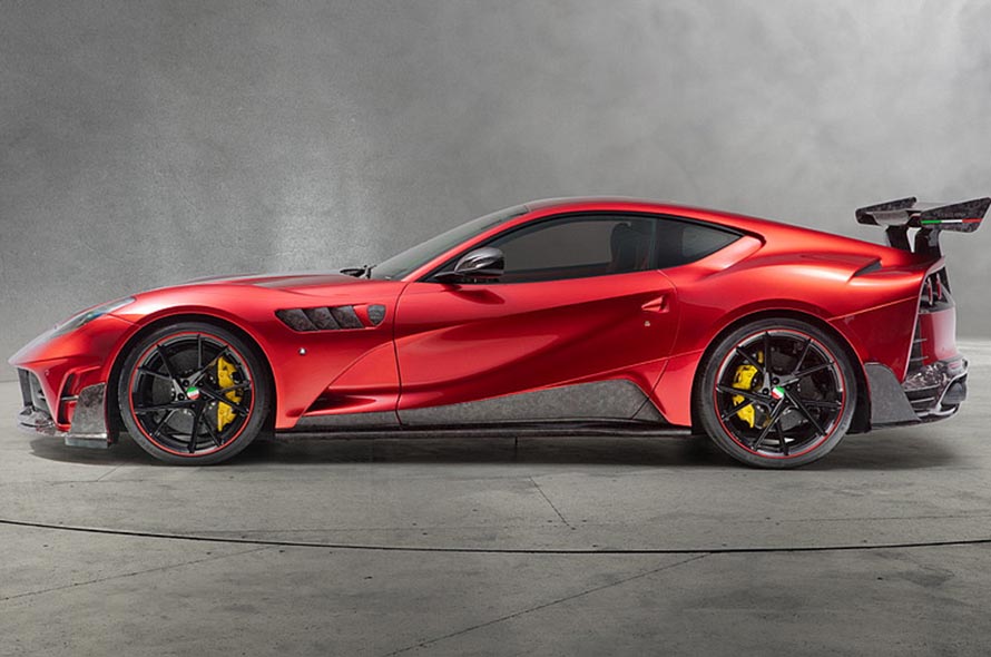 赋予他激进与奢华的外表 法拉利812改装