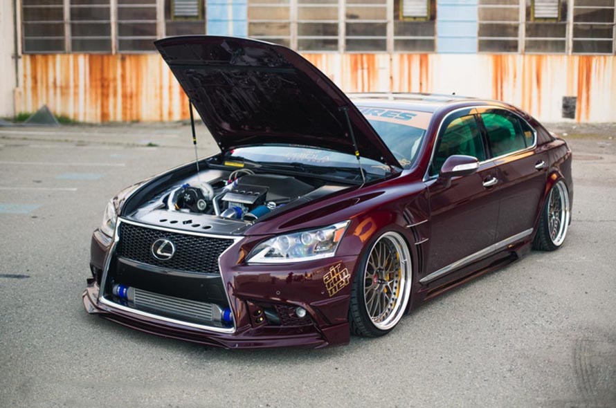 霸气外露的奢华改装雷克萨斯ls460改装