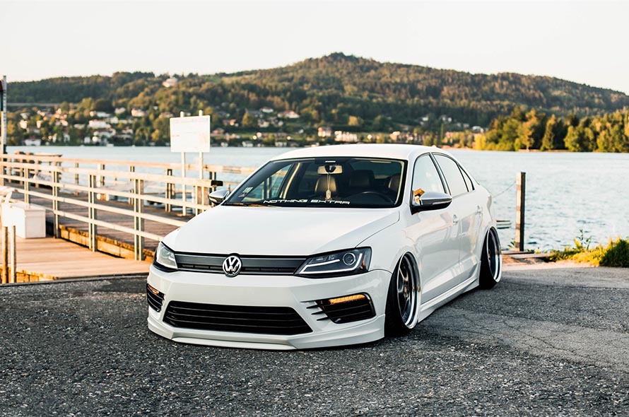 大众速腾精心改装 终成姿态大王