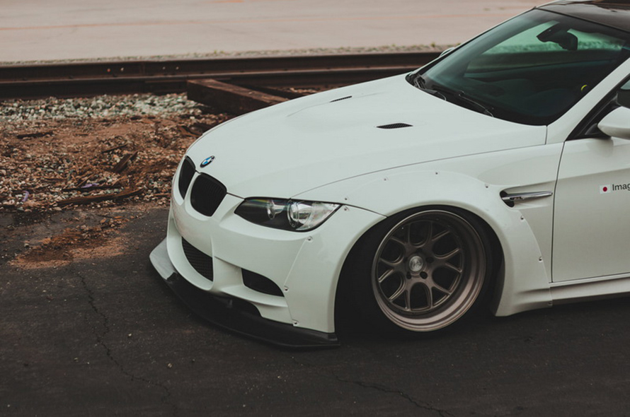 肥而不腻的宝马m3宽体改装案例