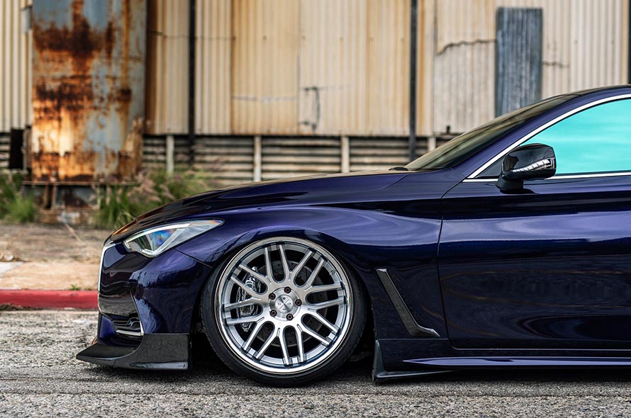 高颜值的低趴改装案例 英菲尼迪q60