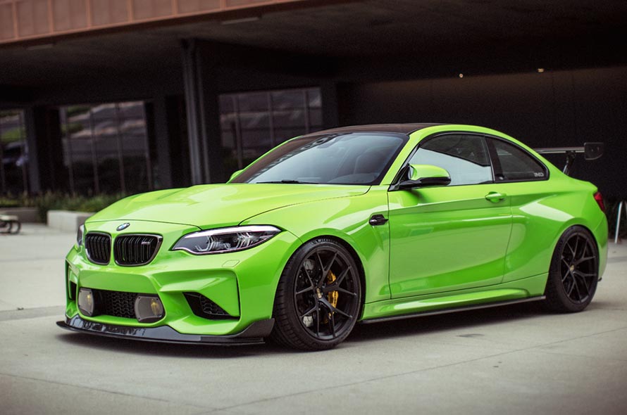 ind操刀改装 原谅绿宝马m2诞生