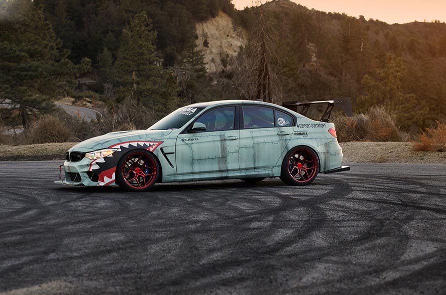 二战飞机经典涂装 宝马m3改装案例