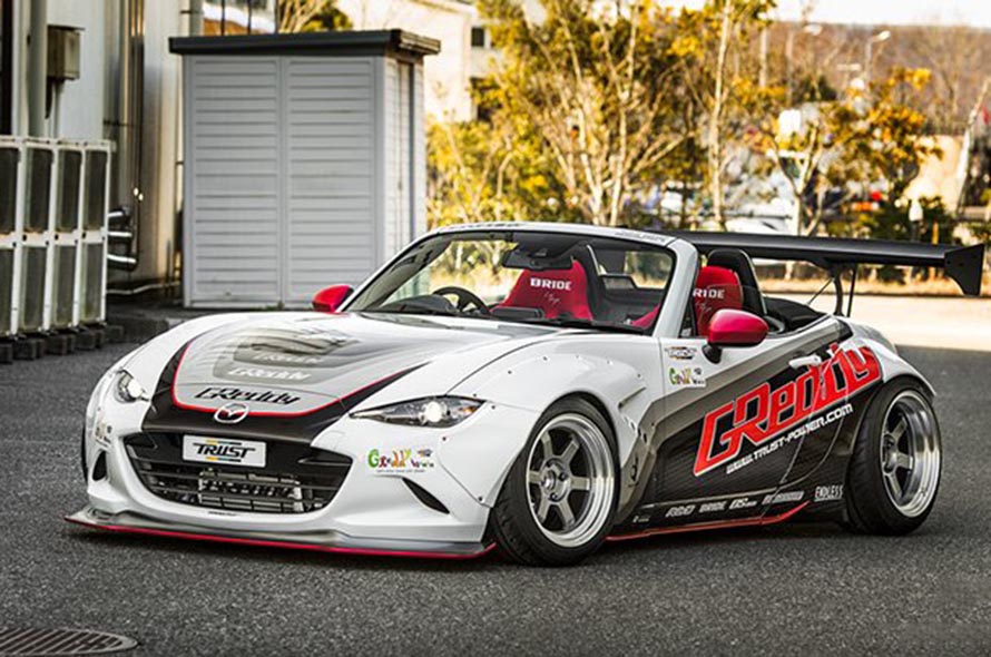 马自达mx-5改装涡轮套件 火箭兔宽体