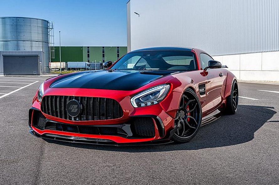 无懈可击梅赛德斯奔驰amggt宽体改装