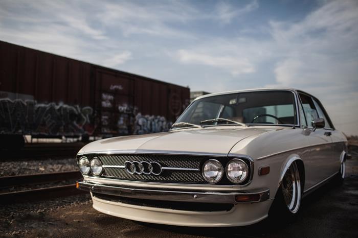 老车也疯狂 奥迪100ls 气动改装案例