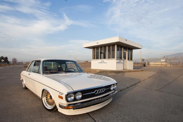 老车也疯狂 奥迪100ls 气动改装案例