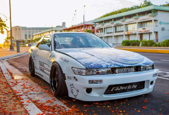 锥冰女神那一抹惊艳世人的幽蓝拼接战神日产sil80