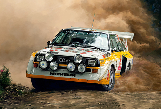 奥迪赛车的传奇时代audisportquattros1