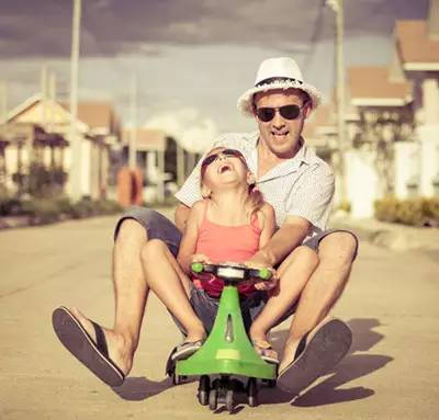 萌死人不偿命的父子车你肯定没见过