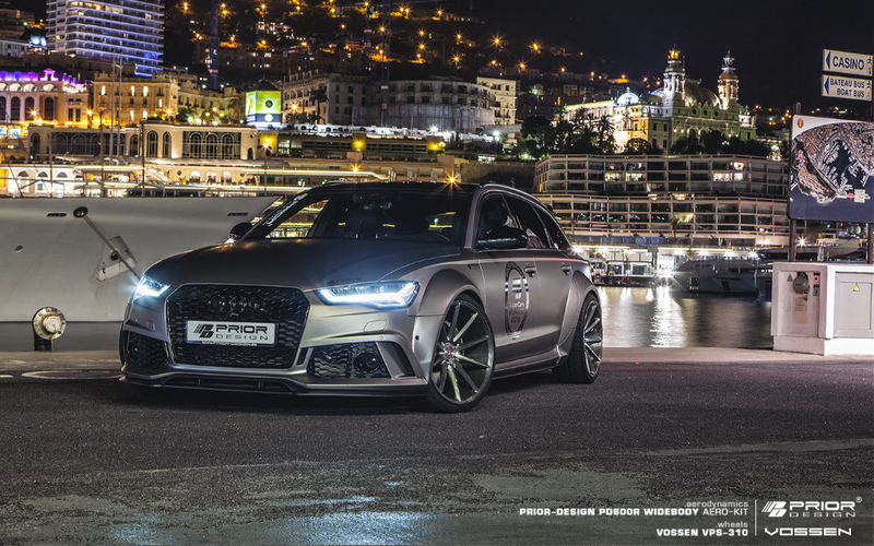 扮相很重要!奥迪a6 avant/rs6宽体改装套件