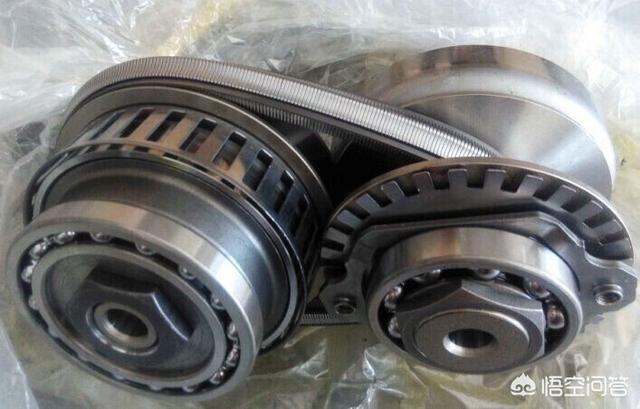 cvt变速箱的钢带与两侧的钢轮处于摩擦状态,开车久了,钢带和