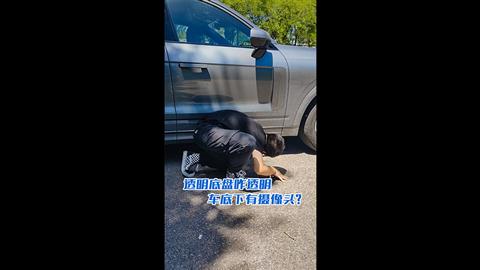 透明底盤(pán)咋透明 車(chē)底下有攝像頭？