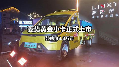 菱势黄金小卡正式上市 起售价8.8万元