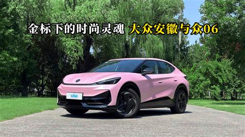 质说新车：金标下的时尚灵魂 大众安徽与众06