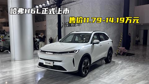 哈弗H6L正式上市 售价11.79-14.19万元